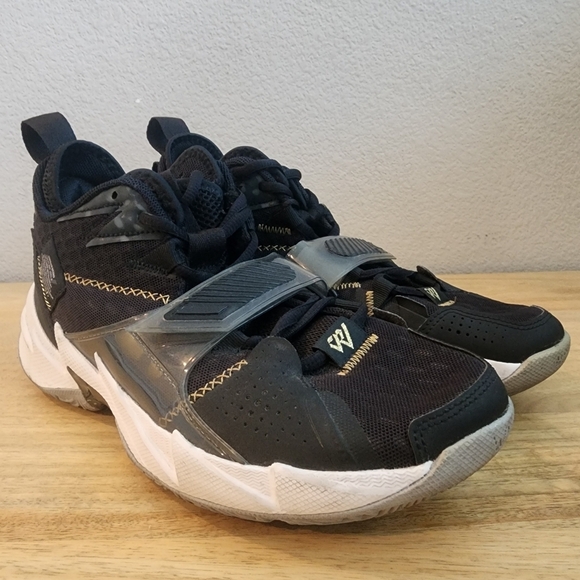 Nike Mens Air Jordan Why Not Zero 3 Basketball Shoes Sneakers Black Size 8 main image 5